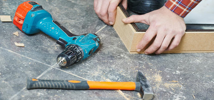 broken door frame repair Livingston