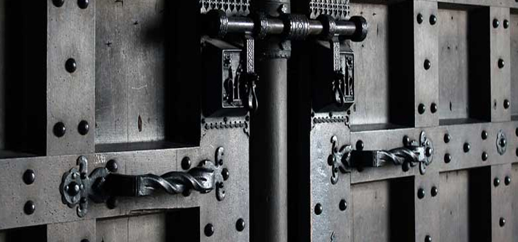 steel entry door repair in Livingston